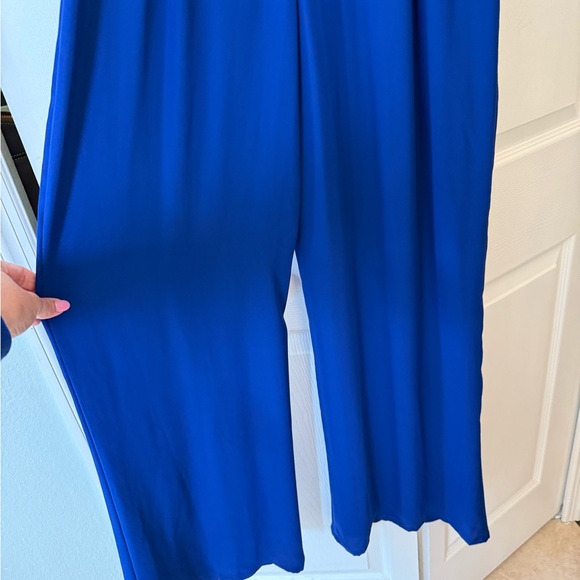 Amanda uprichard blue Lamar jumpsuit - Picture 10 of 11